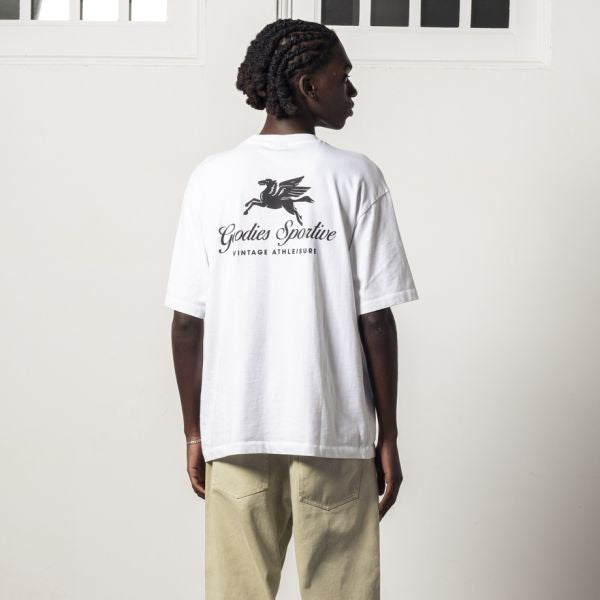 Goodies Sportive Pegasus T-shirt Wit