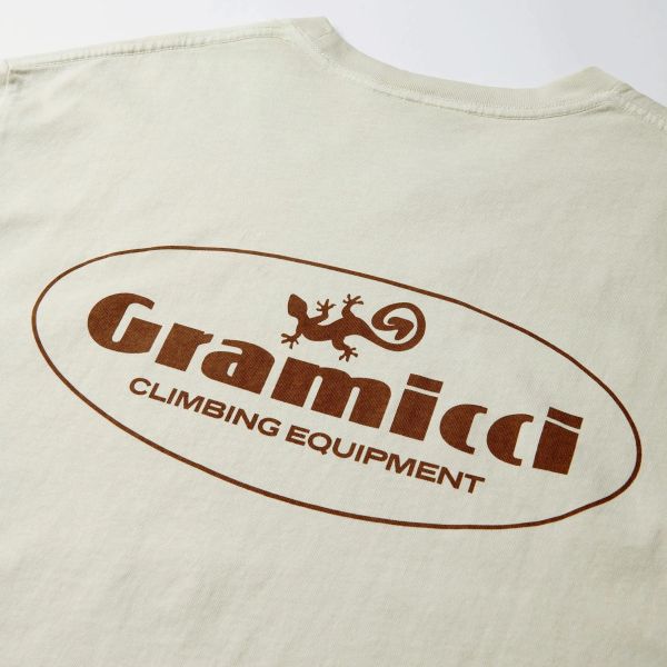 Gramicci Climbing Equipment T-shirt Beige