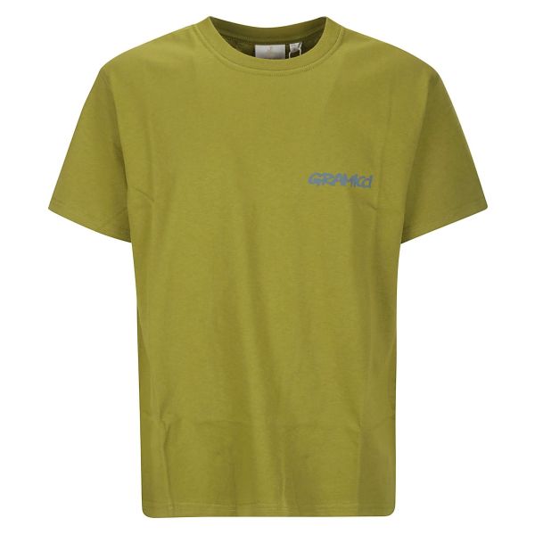 Gramicci Footprints T-shirt Groen