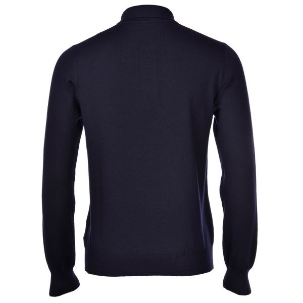 Gran Sasso Tennis Polo Sweater Navy