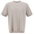 Herno Knit Effect T-shirt Beige