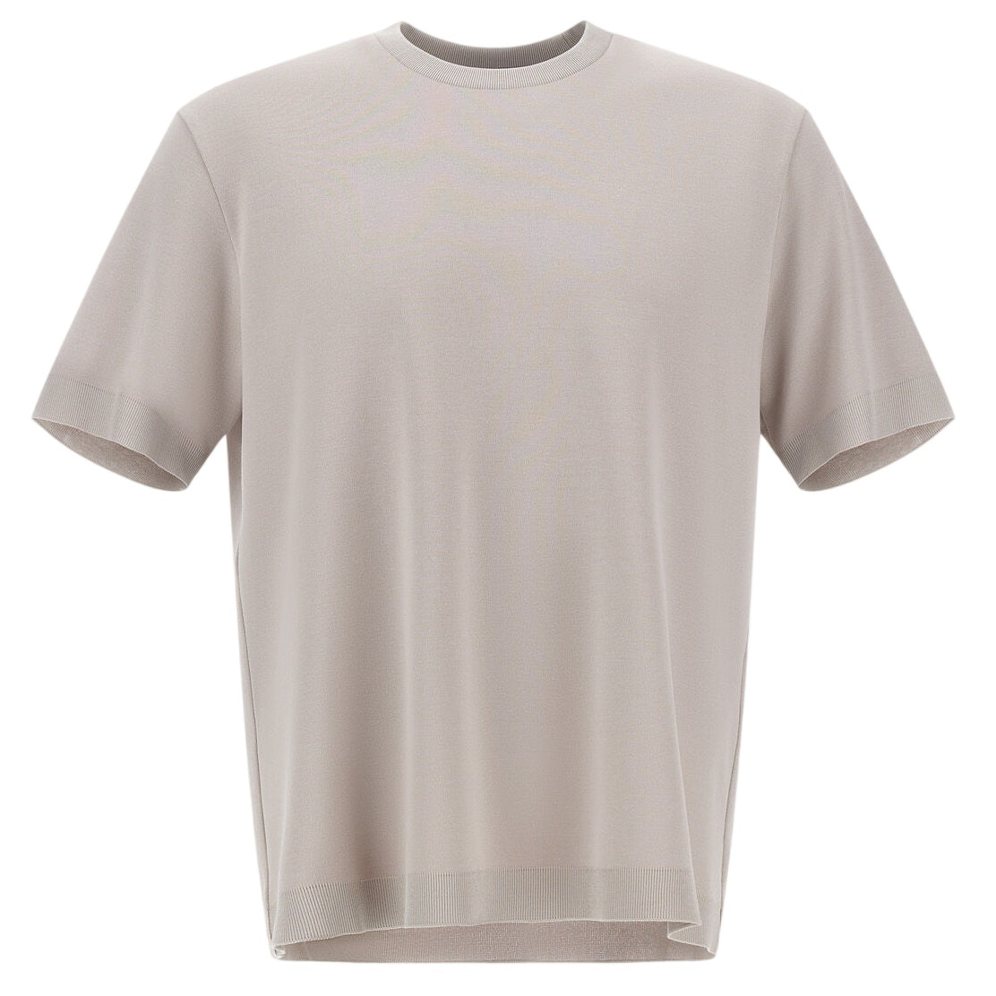 Herno Knit Effect T-shirt Beige