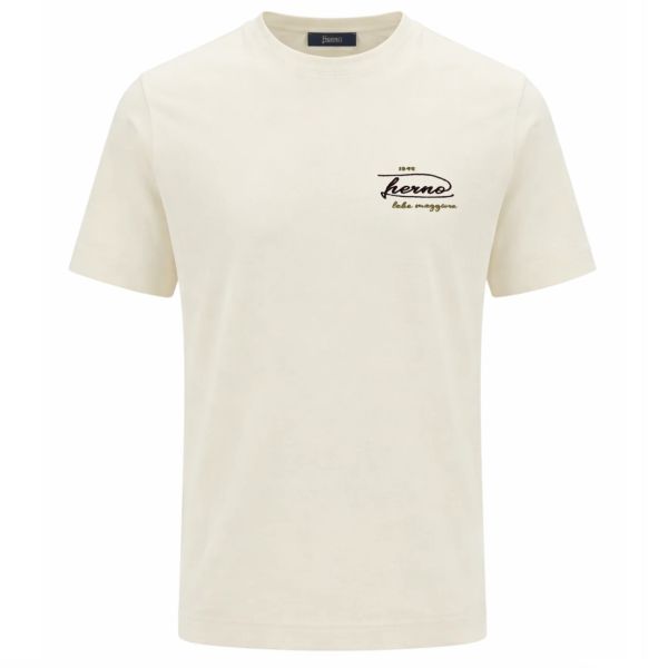 Herno Lake Maggiore T-shirt Wit