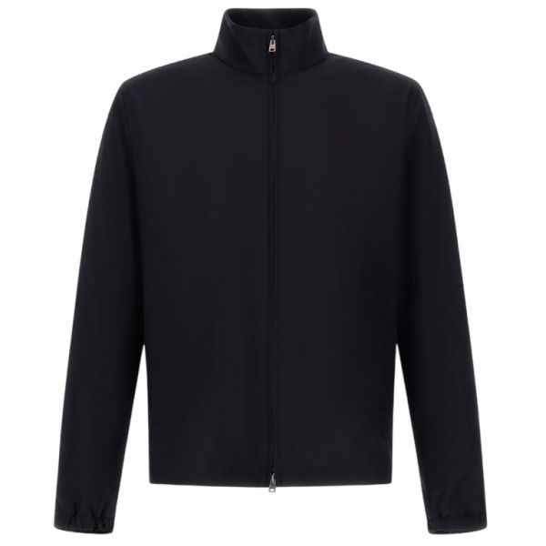 Herno Light Stretch Wooly Jas Navy