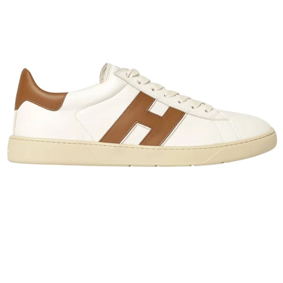Hogan Cool Sneaker Wit/Bruin