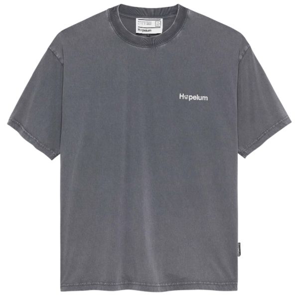 Hopeium Dead Now T-shirt Antraciet