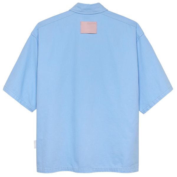Hopeium Denim Overhemd Licht Blauw