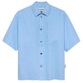Hopeium Denim Overhemd Licht Blauw