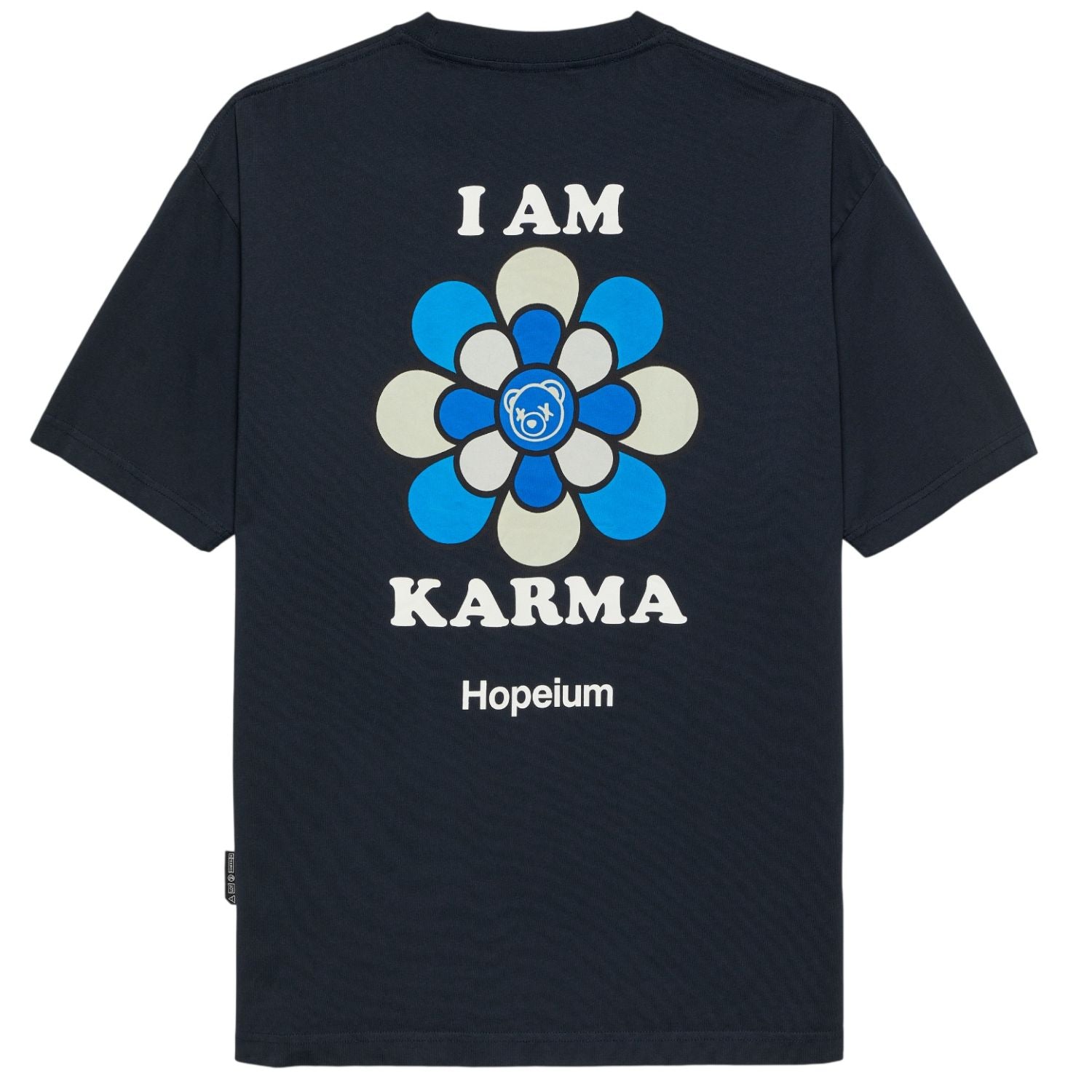 Hopeium I Am Karma T-shirt Navy