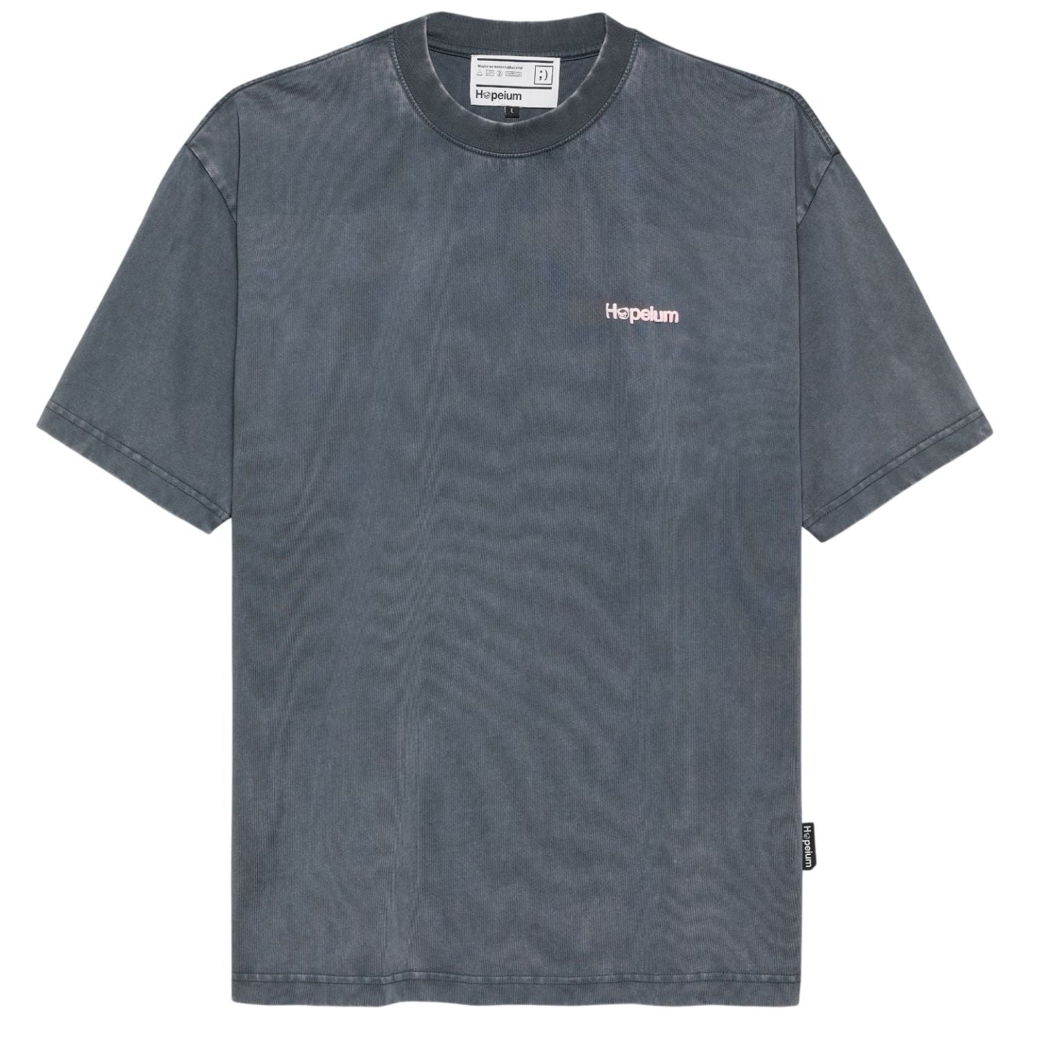 Hopeium Logo T-shirt Antraciet