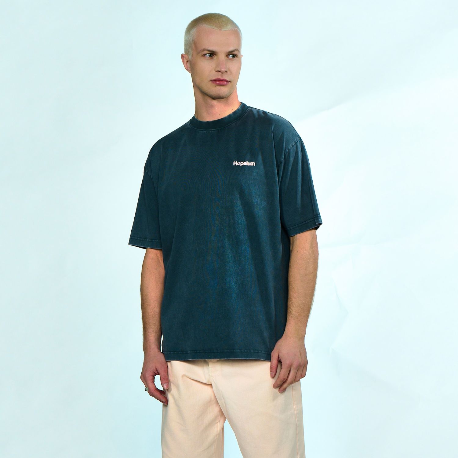 Hopeium Logo T-shirt Antraciet