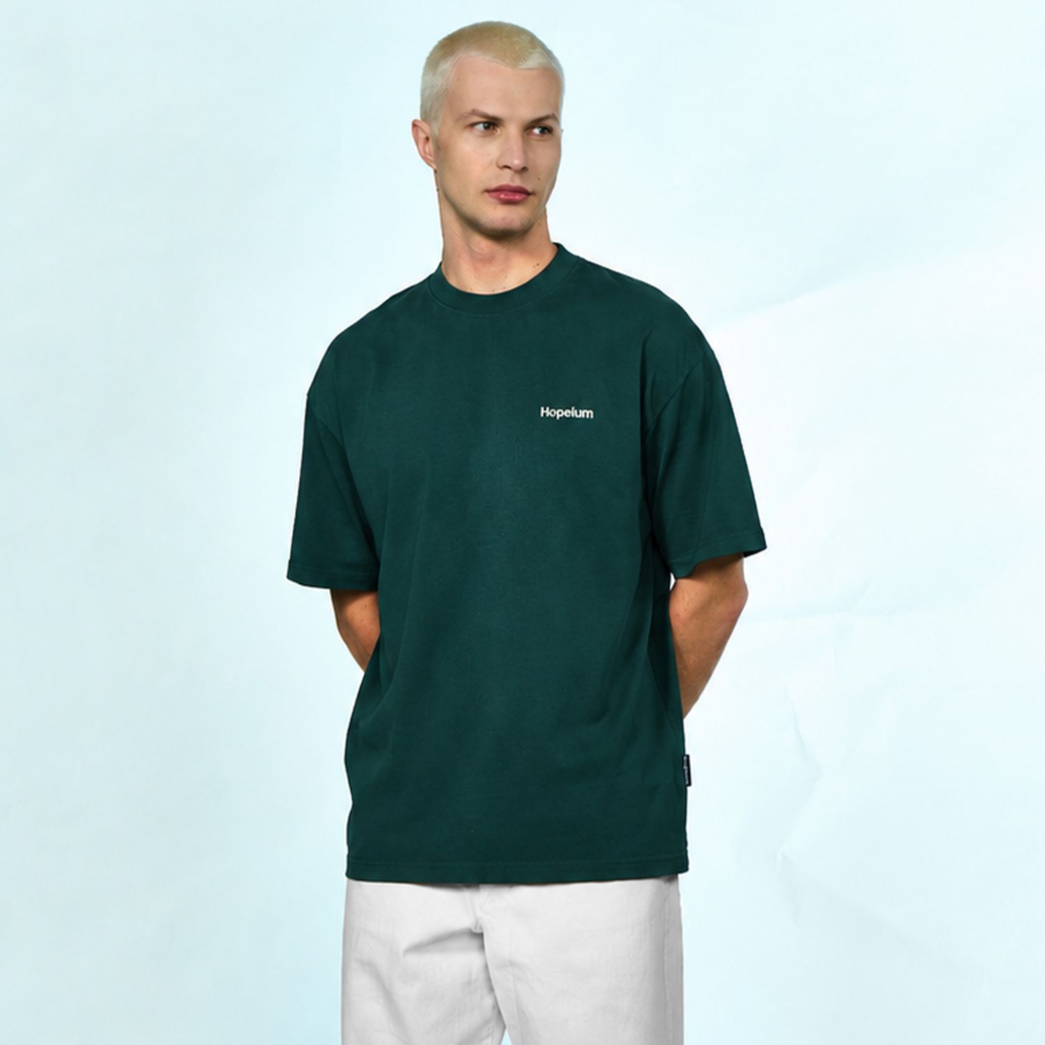 Hopeium Logo T-shirt Navy