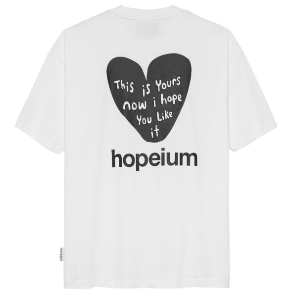 Hopeium This Is Yours T-shirt Wit