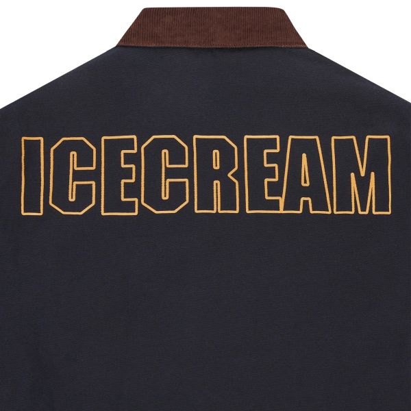 Icecream Canvas Lined Work Jack Navy