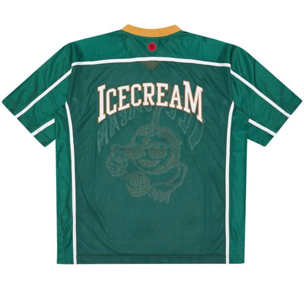 Icecream Cherry Applique Football Top Groen