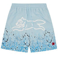 Icecream Gradient Snakeskin Running Dog Zwembroek Licht Blauw