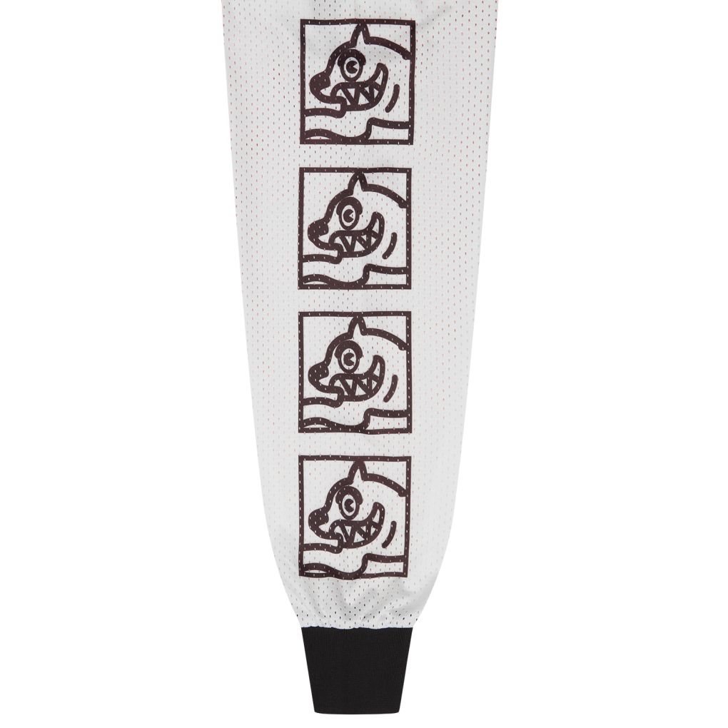 Icecream Moto Racer Mesh Longsleeve T-shirt Wit