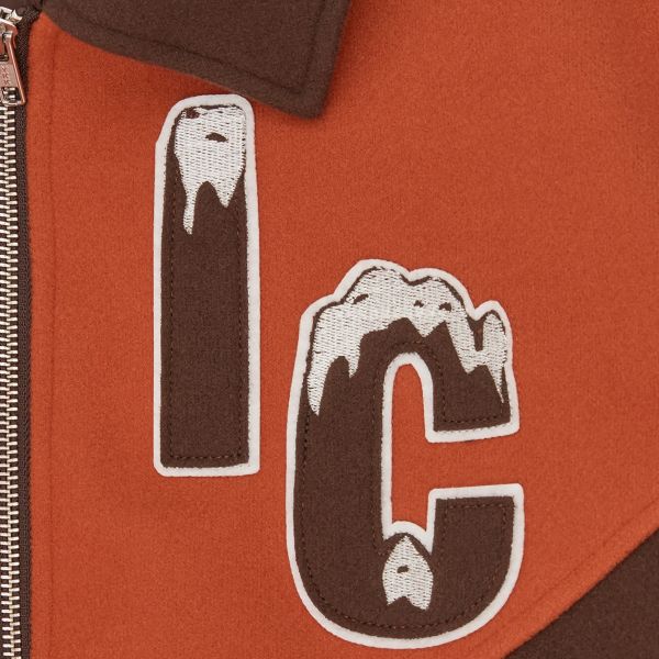 Icecream Panelled Varsity Jack Bruin/Oranje