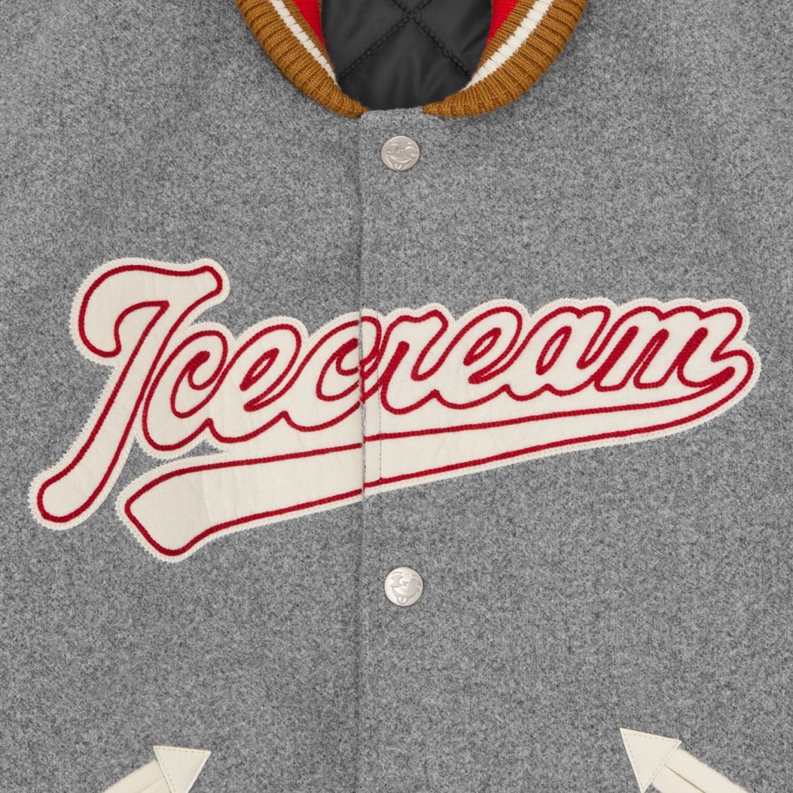 Icecream Waitress Varsity Jack Grijs