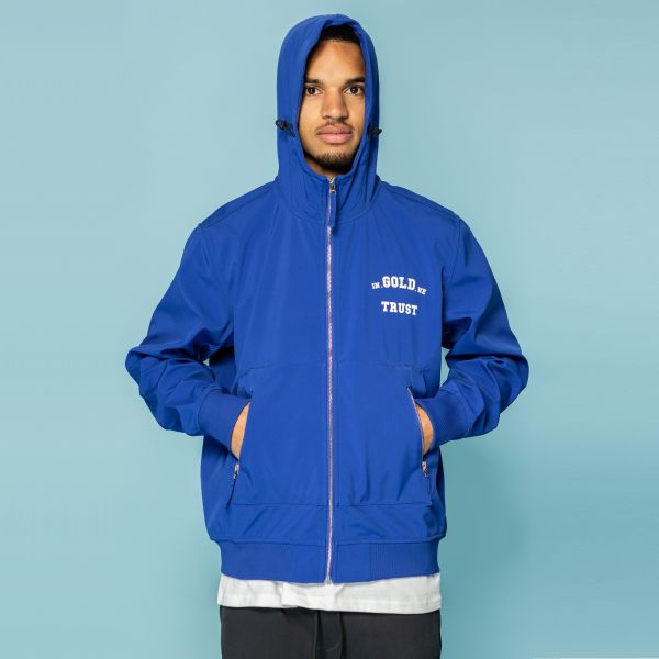In Gold We Trust The Gift Jas Blauw