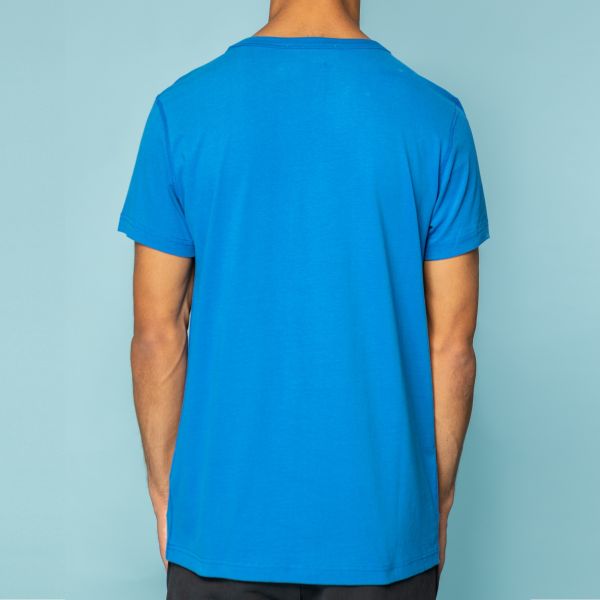 In Gold We Trust The Lock T-shirt Blauw