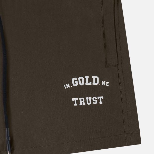In Gold We Trust The Marley Zwembroek Donker Groen