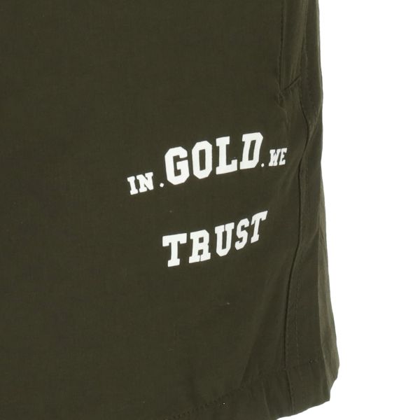 In Gold We Trust The Marley Zwembroek Donker Groen