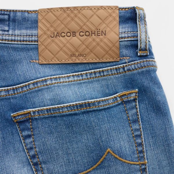 Jacob Cohën Nick Slim Jeans 200D Blauw