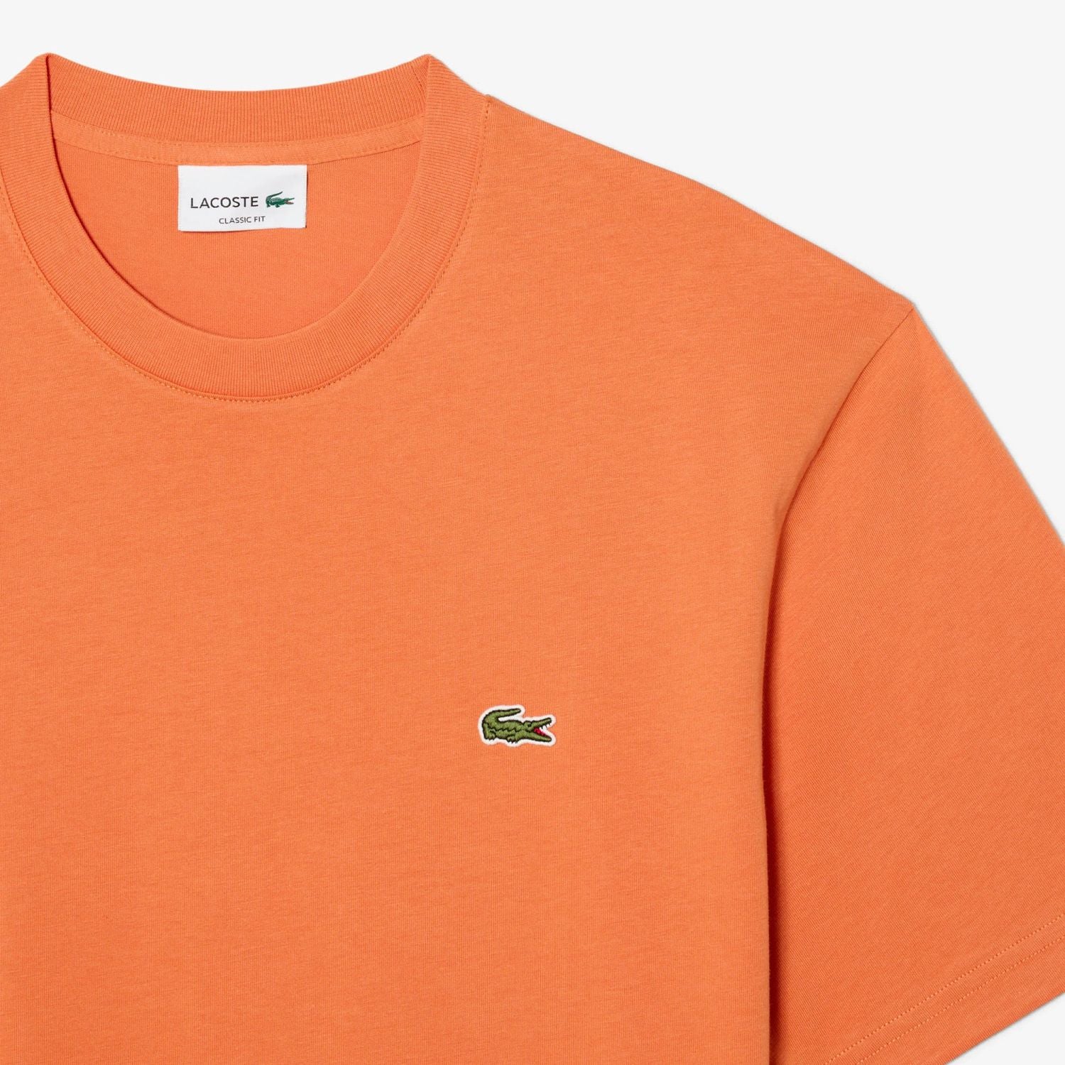 Lacoste Classic Fit T-shirt Oranje