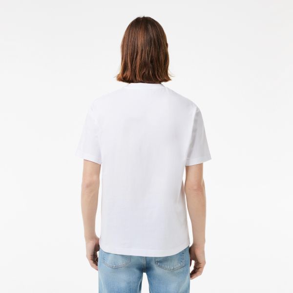 Lacoste Classic Fit T-shirt Wit