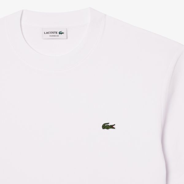 Lacoste Classic Fit T-shirt Wit