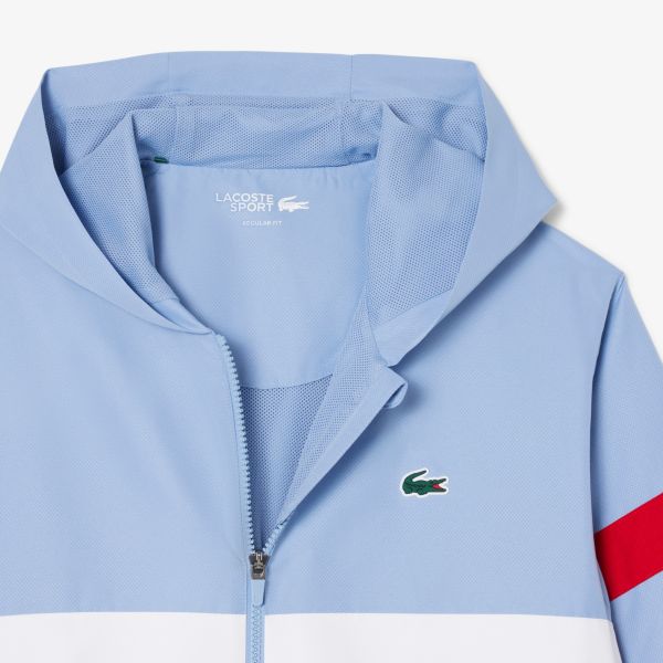 Lacoste Colourblock Trainingspak Licht Blauw