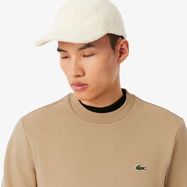 Lacoste Crewneck Sweater Beige