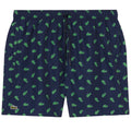 Lacoste Crocodile Print Zwembroek Navy