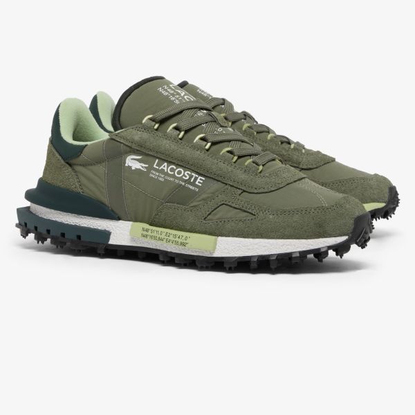 Lacoste Elite Active Sneaker Donker Groen