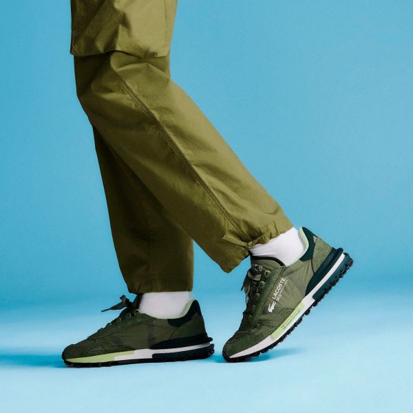Lacoste Elite Active Sneaker Donker Groen
