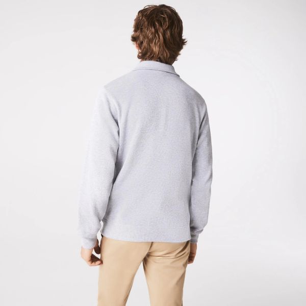Lacoste Half Zip Sweater Grijs