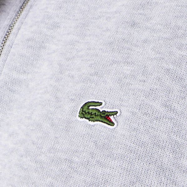 Lacoste Half Zip Sweater Grijs