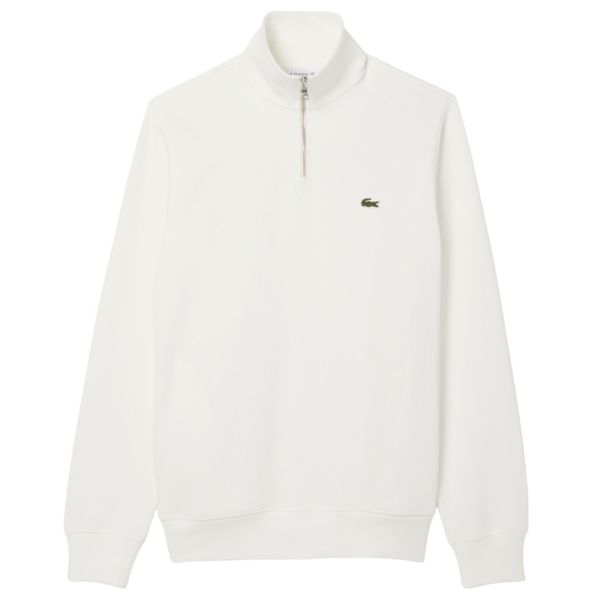 Lacoste Half Zip Sweater Off White