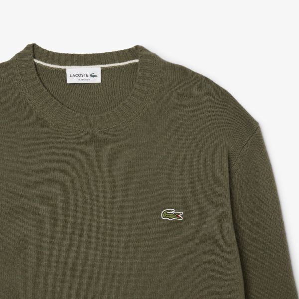 Lacoste Knitted Sweater Donker Groen