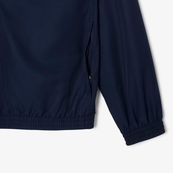 Lacoste Logo Stripe Trainingspak Navy