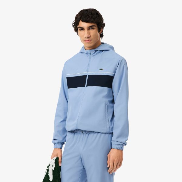 Lacoste Monogram Trainingspak Licht Blauw