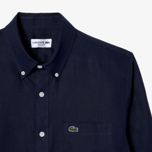 Lacoste Overhemd Navy