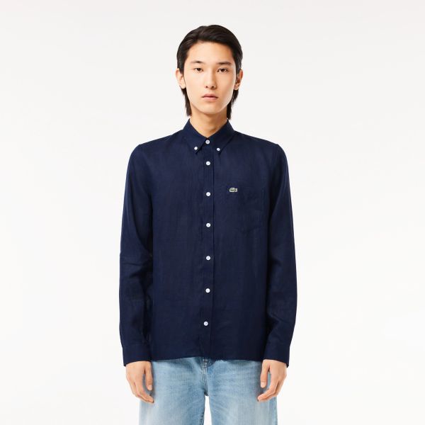 Lacoste Overhemd Navy