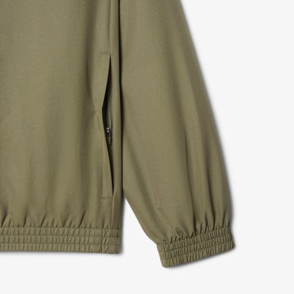 Lacoste Printed Trainingspak Donker Groen/Off White