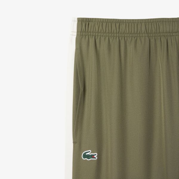 Lacoste Printed Trainingspak Donker Groen/Off White