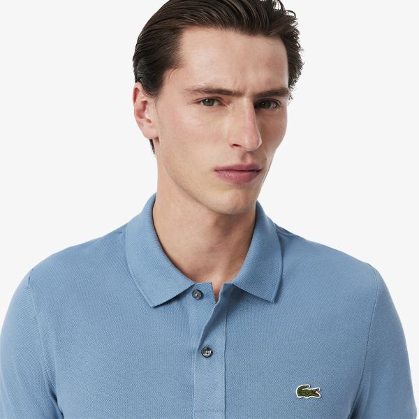 Lacoste Slim Fit Polo Donker Blauw