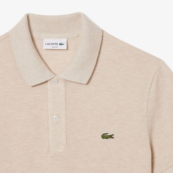 Lacoste Slim Fit Polo Beige