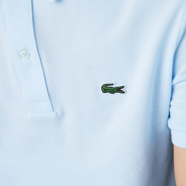 Lacoste Slim Fit Polo Licht Blauw