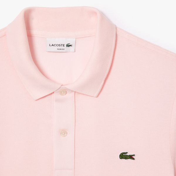 Lacoste Slim Fit Polo Roze